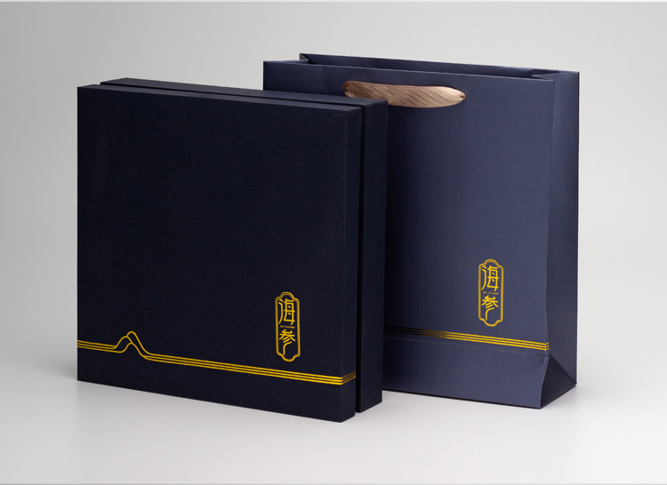 新款海参包装礼品盒,烫金一斤装速发淡干通用空盒子