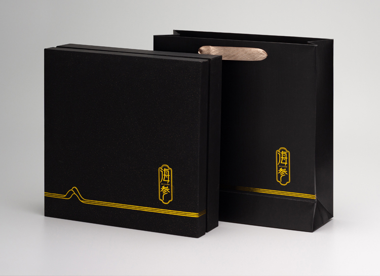 新款海参包装礼品盒,烫金一斤装速发淡干通用空盒子